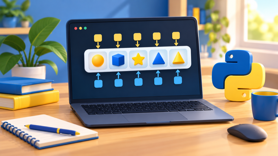 Bài 6 Python lớp 9: Thuật toán và hiệu quả