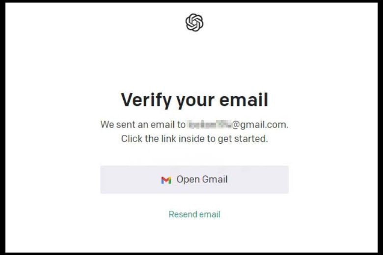 Verify email đăng ký tài khoản ChatGPT
